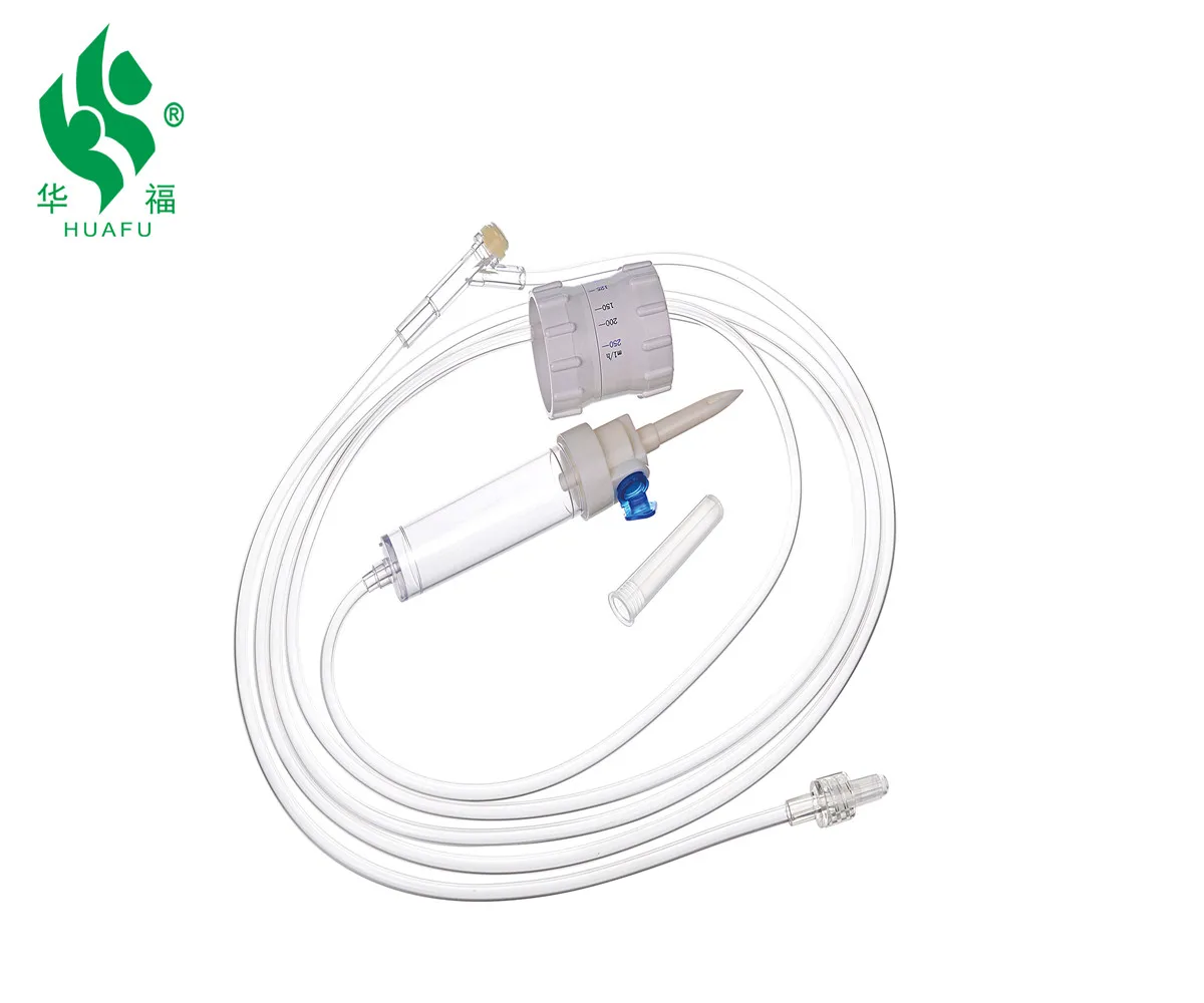  Disposable Medical Saline Infusion Set Pediatric Iv with Flow