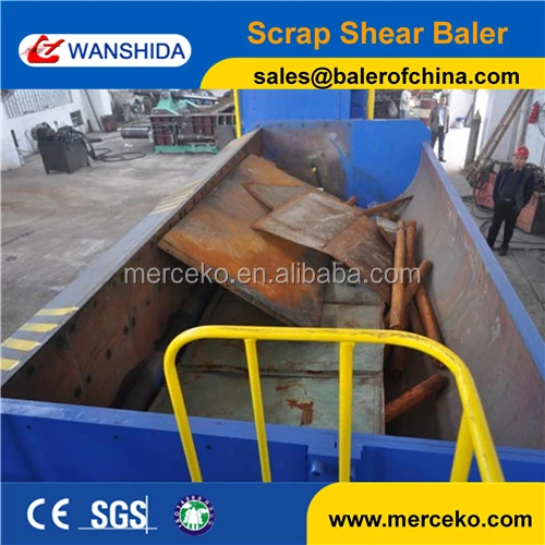 
Hydraulic Scrap Metal Shear Baler 
