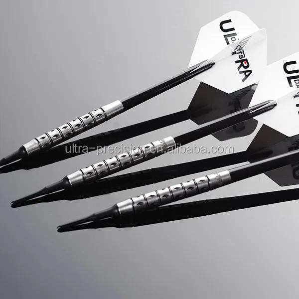 Customized Interval black Color Soft Tip Tungsten Dart Barrels