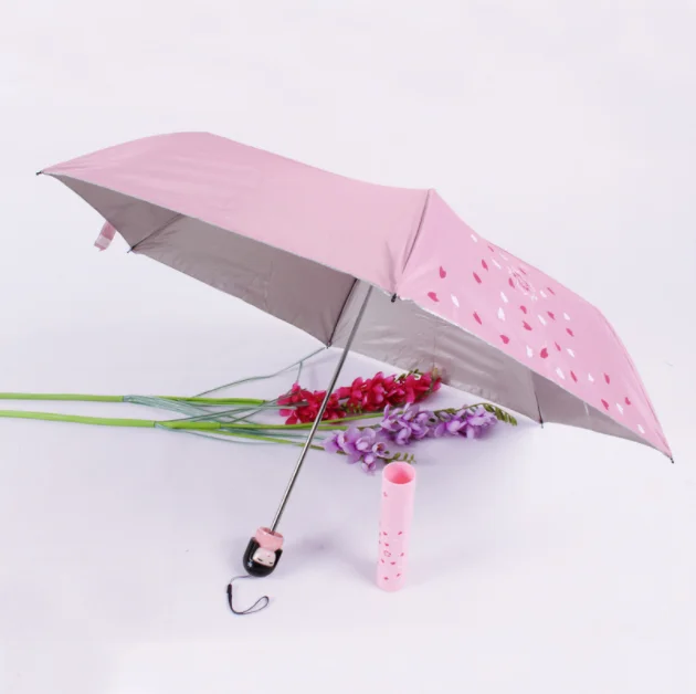 3 fold Fashion Japanese bottle  doll umbrella