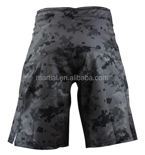 MARTIAL BRAND ,fashion camo 2 way stretch fight shorts for mma men