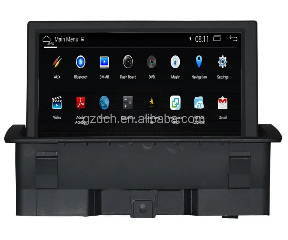 1024x600  android 10.0 car dvd player for audi A1(2010--)  8G RAM 128G ROM navigation gps multimedia stereo radio