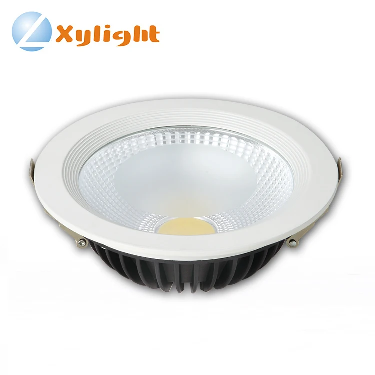
Australian standard Aluminum IP20 commercial 20w30w cob ceiling down light led recessed downlight housing light 