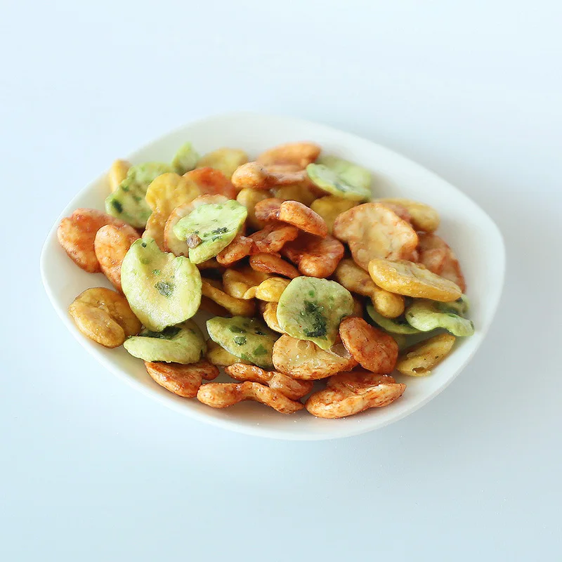 Sriracha flavor coasted broad beans bulk snack