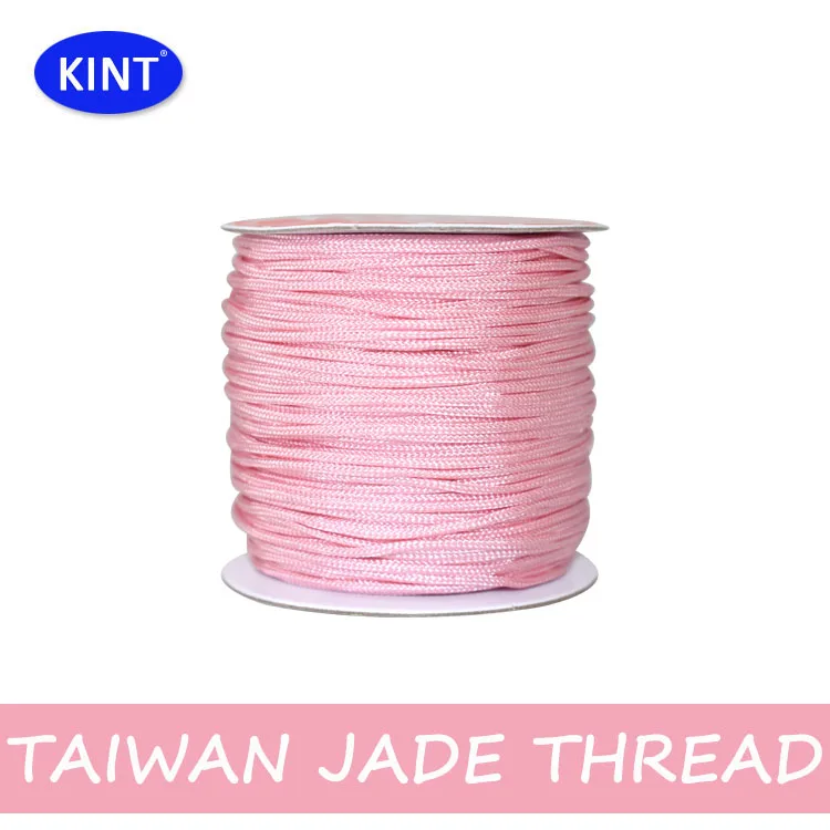 NO.72 0.8mm Taiwan Jade Thread Nylon Thread For DIY Jewelry Making Woven Bracelet