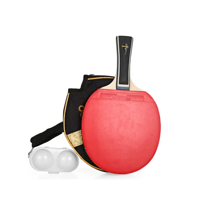 wholesale customized new type 1 star high quality wood  training table tennis racket/practice bat