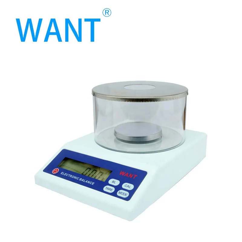 Chemical laboratory Digital scale jewelry weight Precision Analytical Sensitive Balance With Windshield
