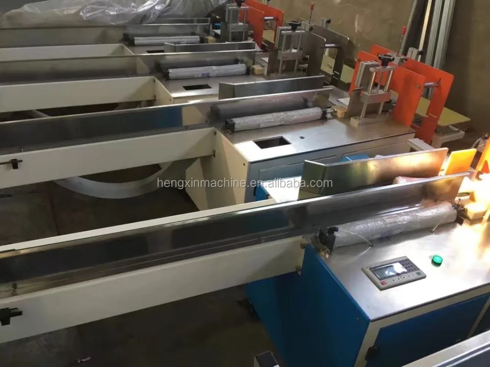 Semi automatic napkin paper bagging plastic sealing machine price
