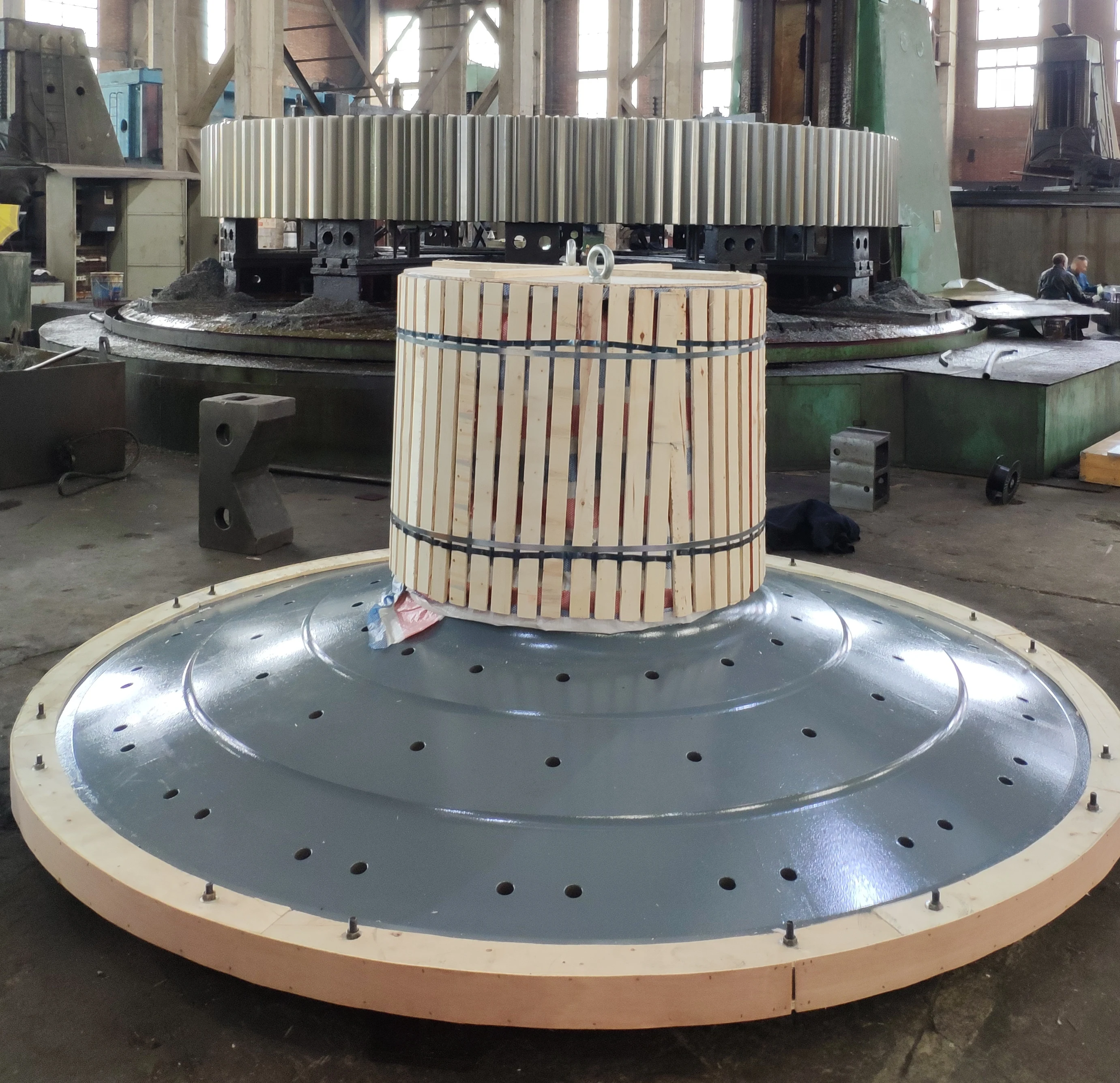 Heavy duty mill end cover/large size mill end cap/casting steel mill end housing