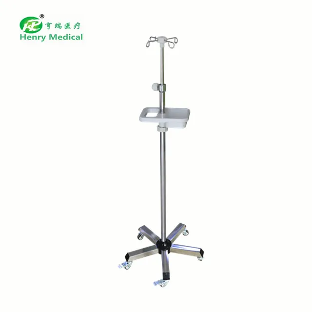 Hospital equipment Hospital I.V. Drip Stand Pole for medical use