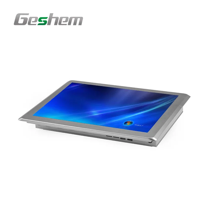 Металлический корпус 12.1 дюйма медицинской панели ПК, промышленных безвентиляторный мини-ПК J1900 процессор