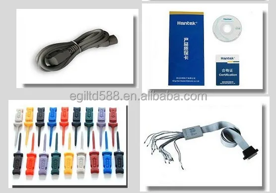 Hantek 200MHz MSO5202D Mixed Signal Digital Oscilloscope 16 Logical Channels +2 Analog Channels + External Trigger Channel