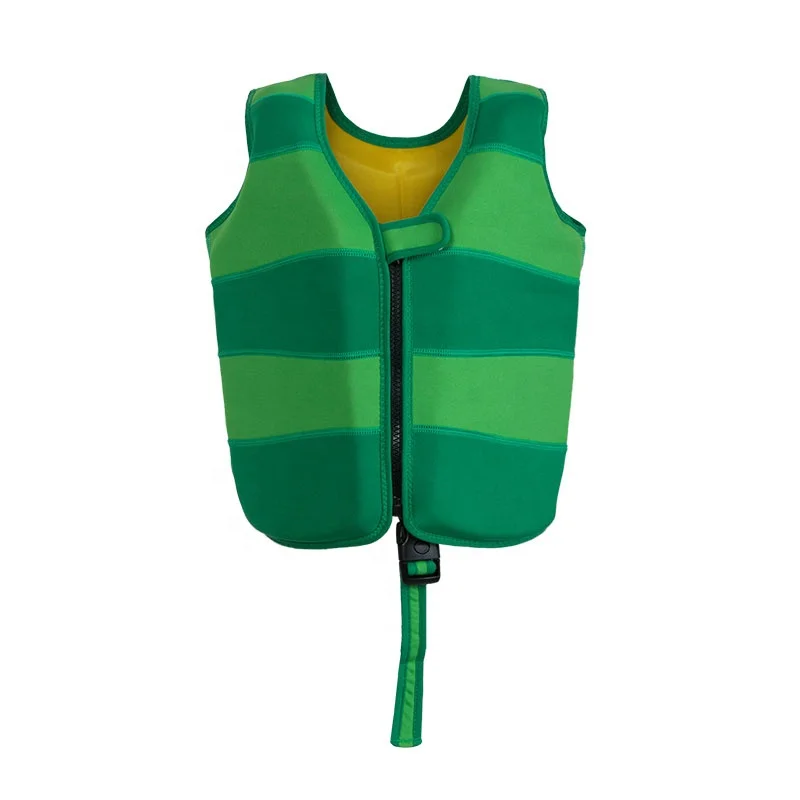 Personalized swimming flotation neoprene funny safety life jacket vest for kids