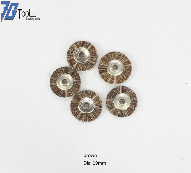 Jewelry Dental Polishing Brush without Shank 19 mm 22 mm 25 mm, Cleaning Rotary Brush