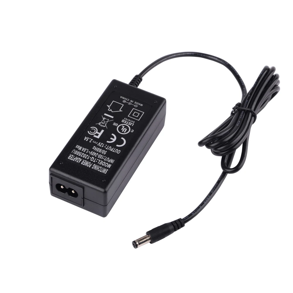 Desktop Power Supply Adapter 12V 5A 7A 10A 12 5A Ip44 AC DC 60W Output Weight Input Origin Type GUA Size Products Range