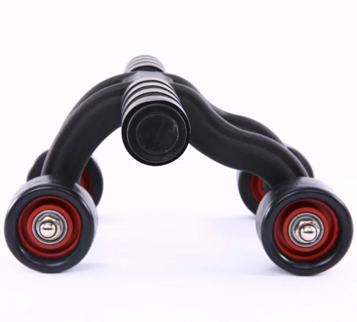 4-roller Exercise Wheel Abdominal  Wheel Exercise Roller Wheel for BodyBuilding