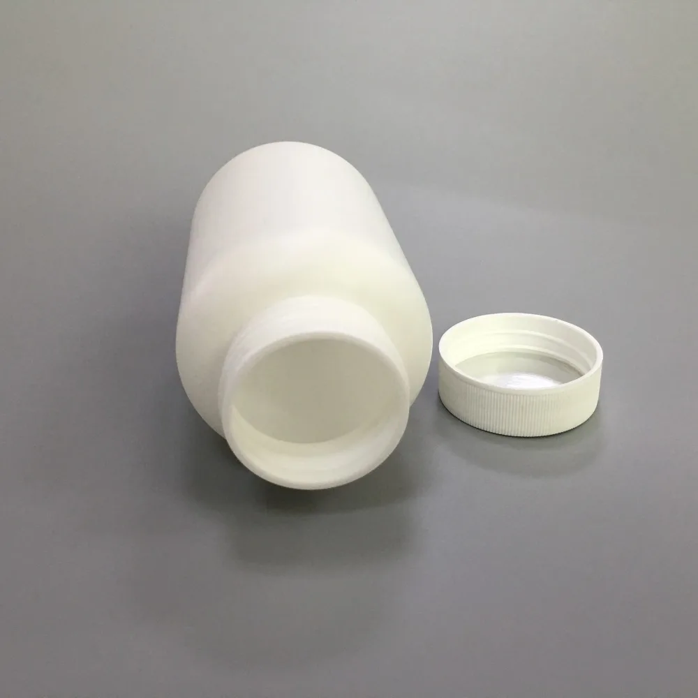 Medicine Bottles HDPE Pharmaceutical Plastic 350ml White Pill Bottle ODM Water Bottle with Pill Box Hot Stamping Pill Container