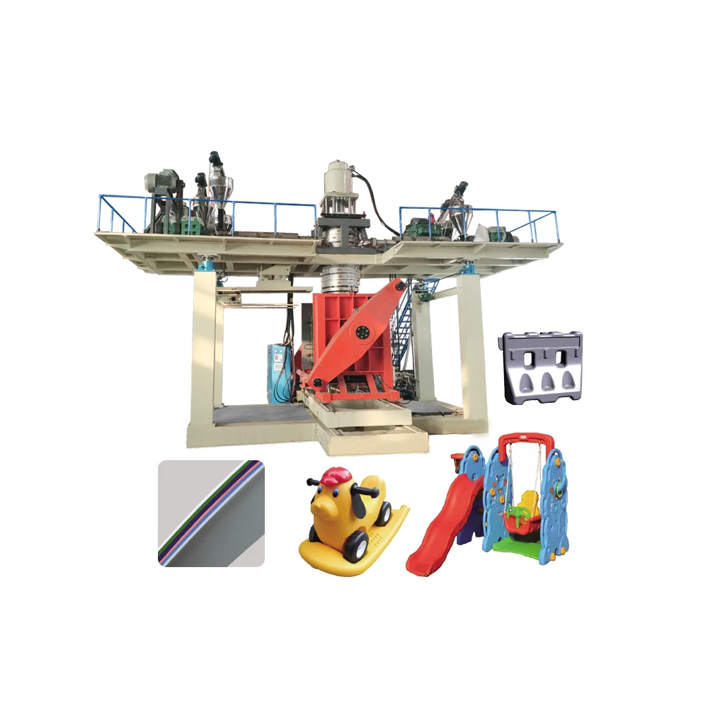 Multi 6 layer plastic durm blow moulding