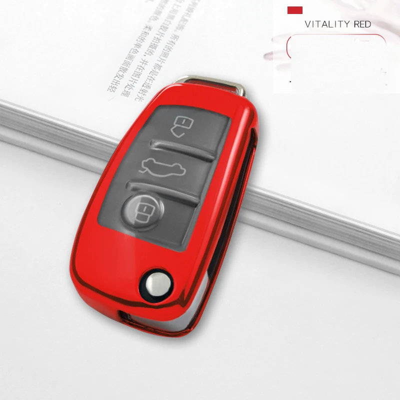 
Penny&Joshi Car Styling Key Organizer Soft TPU Car Key Cover suitable for A3 Q3 Q7 A1 Old Model A61 Factory Direct 
