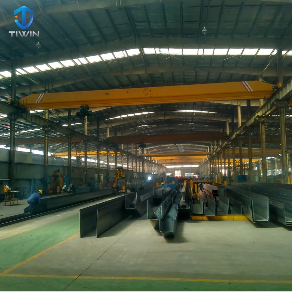 
Rail traveling hoist lift 15tsingle girder overhead crane 
