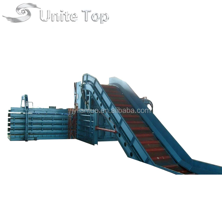 Horizontal hydraulic waste paper baling machine with good after service