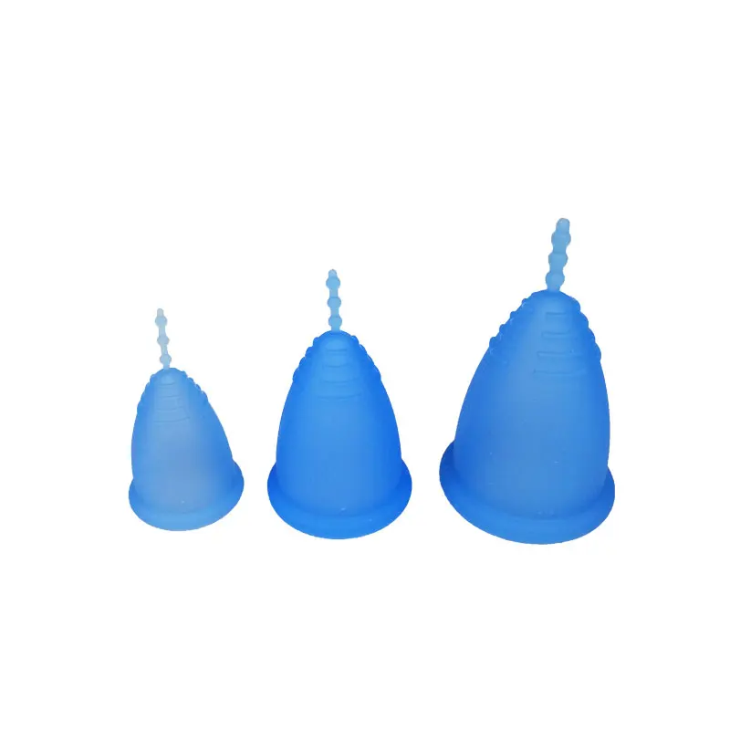 Medical Silicone Menstrual Cup Collapsible period Feminine Menstruation reusable Folding sterilizer female