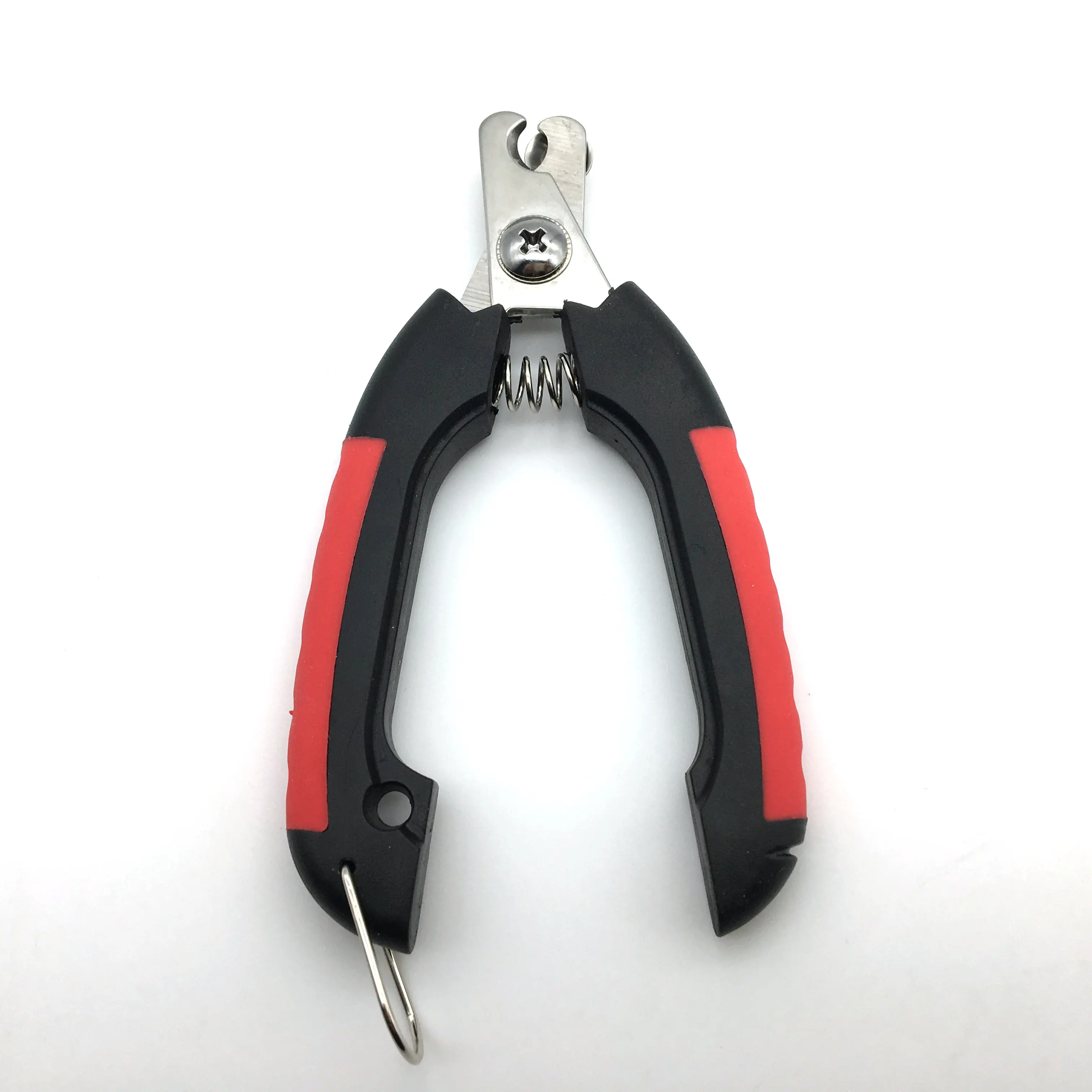 Big Size Stainless Steel Animal Pet Dog Cat Nail Scissors Clippers With Solid Plastic And Anti Slip Rubber Handles