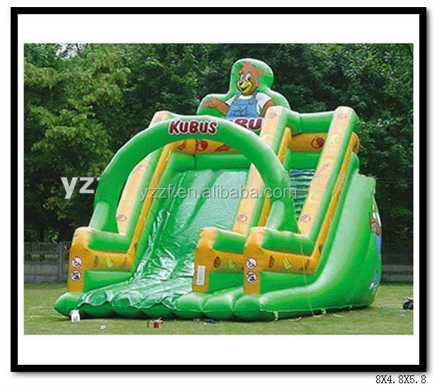 Inflatable slide
