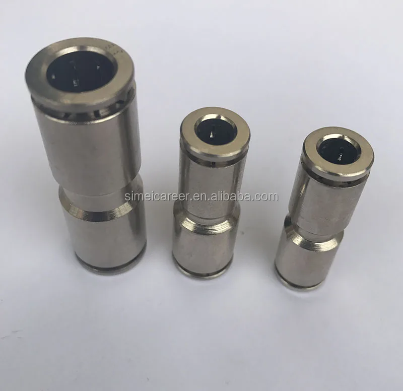 push in fittings push lock air fittings pneumatic one touch vacuum air connector