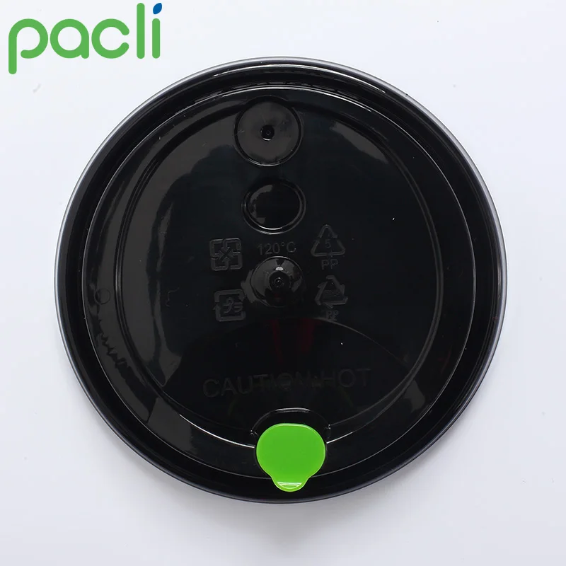 Factory Direct Sale Sugarcane Bagasse Hot Cups Coffee Travel Lids Disposable Paper Cover For Cup