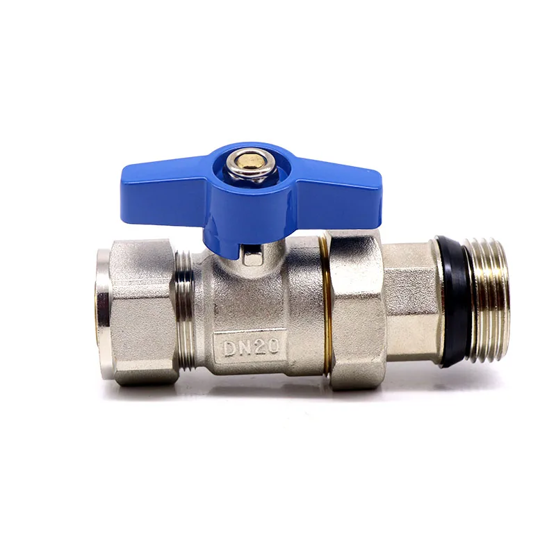 Шаровой кран T468 для трубопровода, хромированные концевые детали 1 дюйм, хорошего качества