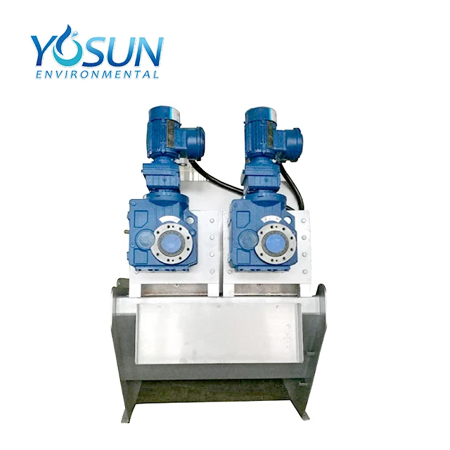 Dewatering screw press for Municipal Sewagesludge filter press