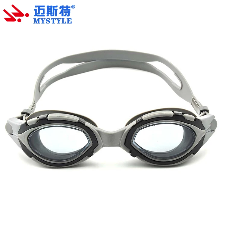 silicone waterproof anti fog swimming goggles
