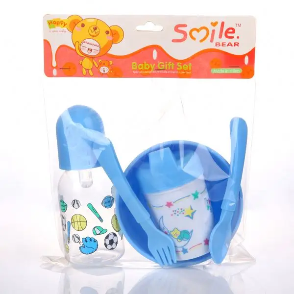 Smile Bear Factory Wholesale Creative Gift Set Newborn Baby Feeding Bottle Gift Set