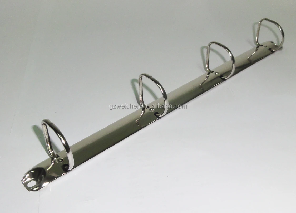 EU  Russian market professional design color file folder clip pull-open office stationery D shape 4 ring binder mechanism