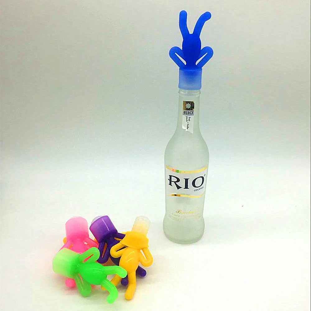 BPA Free Food Grade Patented Silicone Wine Stopper Cork Stopper