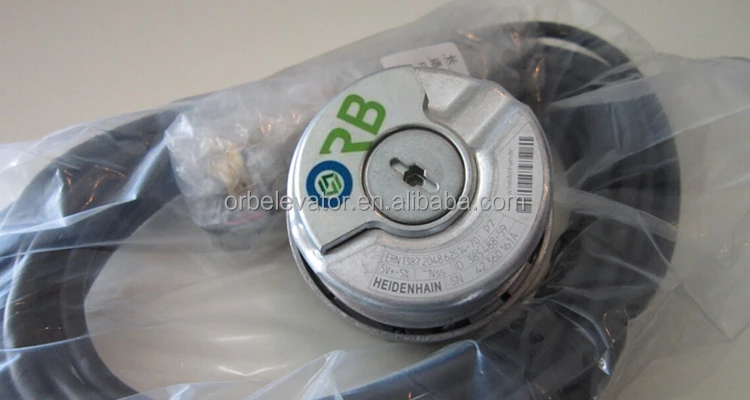 Heidenhain ERN1387 Rotary Encoder for Elevator Traction Machine Lift Parts Motor Encoder with Cable