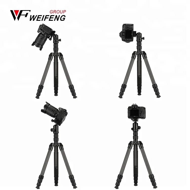 weifeng WF-C6626 Ultra Compact Carbon Fiber Travel Camera Tripod/Monopod,for Camera Canon Nikon