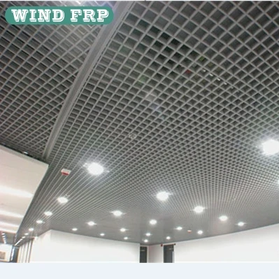 GRP Ceiling FRP Grating Ceiling , ISO9001 Certificated