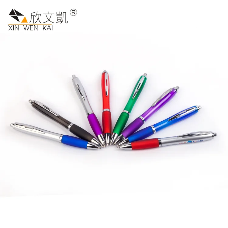 Free Sample for writing Customized Logo Blue Ink Gel Pen For Advertising calculator high quality pen for writing