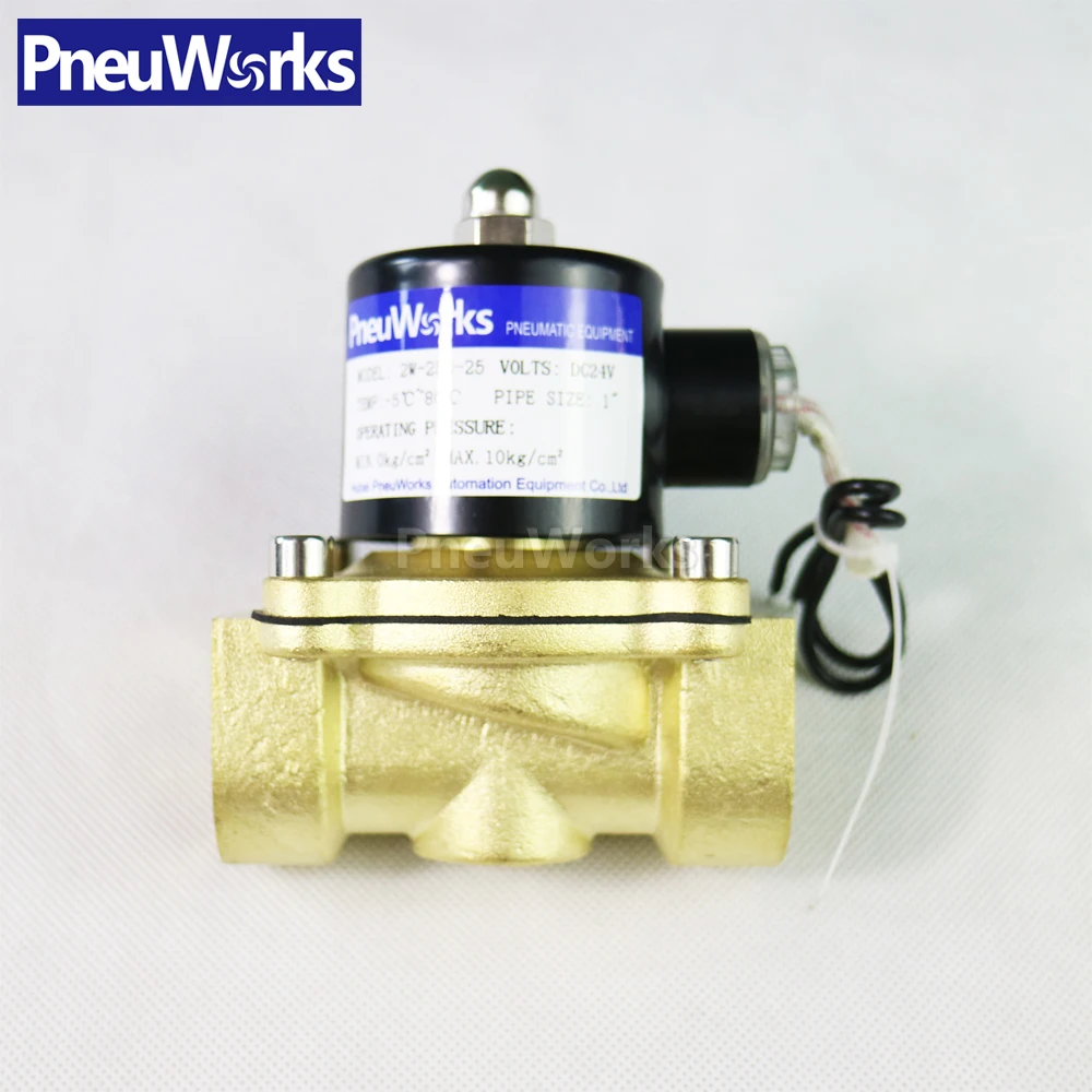 2W250-25/DN25 24 вольт воды Соленоидный клапан