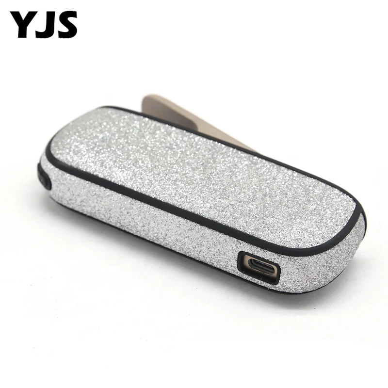 
YJS Valuable Ecig Accessories Sticker Skin Cap PC TPU Plastic Transparent Silicone Pouch Cover Leather Case 