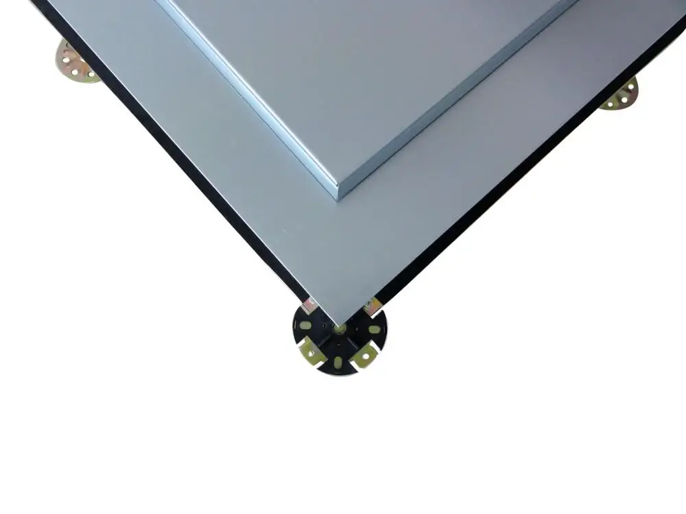 Steel Encased Chipboard Raised Access Floor tile covered with carpet
