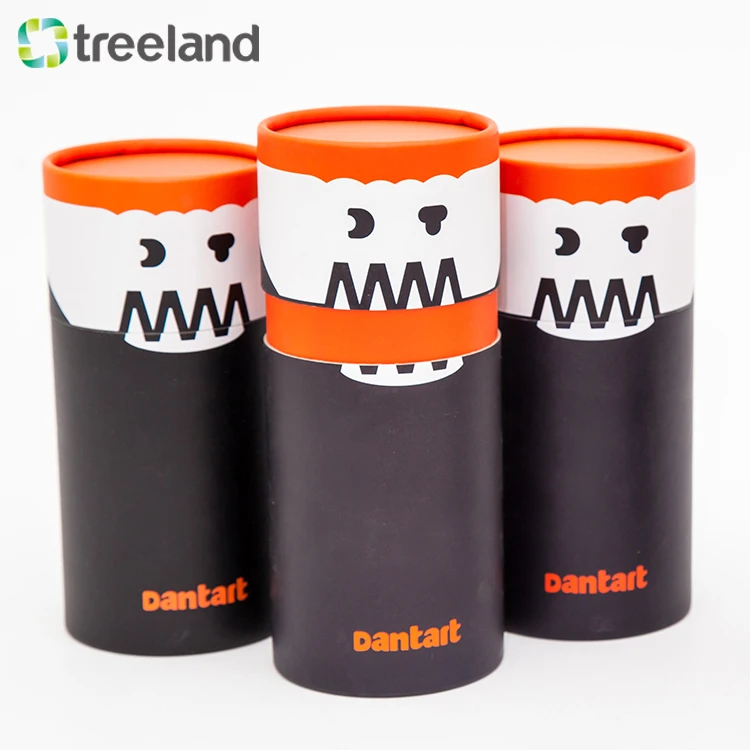 Factory Direct Sale Cylinder Paper Jar Food Safe Candy Package
