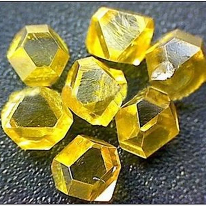 
Good Price Of Light Yellow Synthetic Rough Diamond 