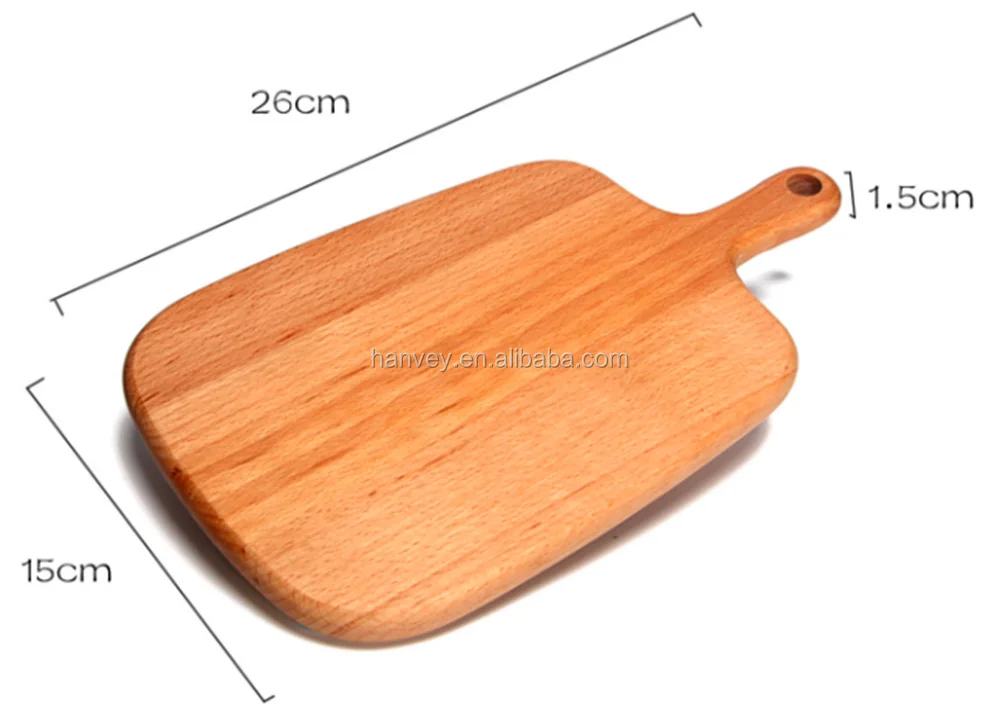 Factory price wholesale cheap Eco-Friendly custom bamboo wooden Baking Bread Serving Paddle pizza cutting board with handle