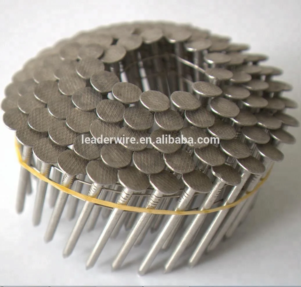 Stainless Steel Roofing Coil Nails for Pneumatic Nail Gun