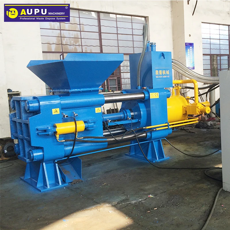 Company sale popular metal sawdust briquetting press machine