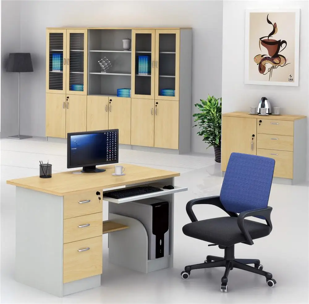 Study cum wooden computer table, cheap computer table, computer table images