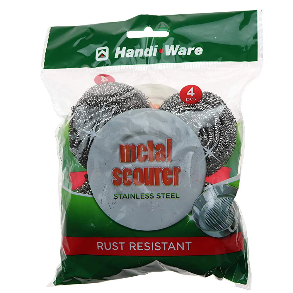 
Скруббер из нержавеющей стали в оптовой упаковке 